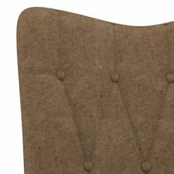 VidaXL Chaise de relaxation Taupe Tissu 12 VidaXL Chaise de relaxation Taupe Tissu -Fauteuils Soldes image 5 327653