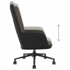 VidaXL Chaise de relaxation Gris foncé Velours et PVC 12 VidaXL Chaise de relaxation Gris foncé Velours et PVC -Fauteuils Soldes image 5 327909