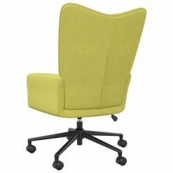 VidaXL Chaise de relaxation Vert Tissu -Fauteuils Soldes image 5 328045