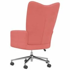 VidaXL Chaise de relaxation Rose Velours 12 VidaXL Chaise de relaxation Rose Velours -Fauteuils Soldes image 5 328165