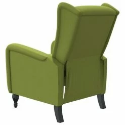 VidaXL Fauteuil inclinable Vert clair Velours 12 VidaXL Fauteuil inclinable Vert clair Velours -Fauteuils Soldes image 5 329344