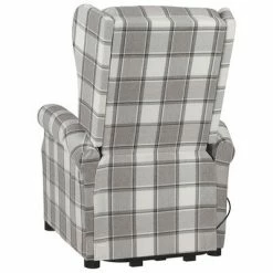 VidaXL Fauteuil inclinable Gris Tissu -Fauteuils Soldes image 5 329474
