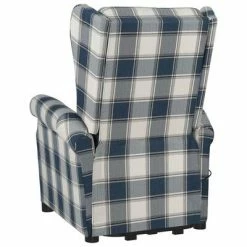 VidaXL Fauteuil inclinable Bleu Tissu 12 VidaXL Fauteuil inclinable Bleu Tissu -Fauteuils Soldes image 5 329476