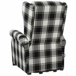 VidaXL Fauteuil inclinable Marron et blanc Tissu 12 VidaXL Fauteuil inclinable Marron et blanc Tissu -Fauteuils Soldes image 5 329479
