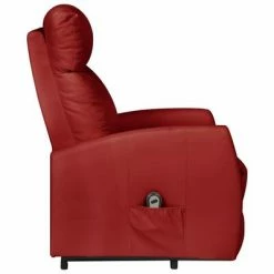 VidaXL Fauteuil inclinable Rouge bordeaux Similicuir 12 VidaXL Fauteuil inclinable Rouge bordeaux Similicuir -Fauteuils Soldes image 5 329629