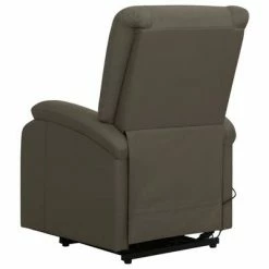 VidaXL Fauteuil inclinable Gris Similicuir -Fauteuils Soldes image 5 329688