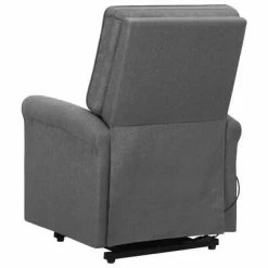 VidaXL Fauteuil inclinable Gris clair Tissu 12 VidaXL Fauteuil inclinable Gris clair Tissu -Fauteuils Soldes image 5 329719