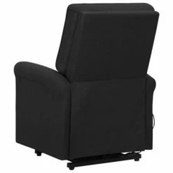 VidaXL Fauteuil inclinable Noir Tissu -Fauteuils Soldes image 5 329721