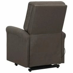 VidaXL Fauteuil inclinable Marron Tissu -Fauteuils Soldes image 5 329723