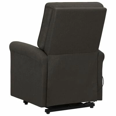 VidaXL Fauteuil inclinable Taupe Tissu 7 VidaXL Fauteuil inclinable Taupe Tissu – Image 5
