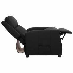 VidaXL Fauteuil inclinable Noir Similicuir -Fauteuils Soldes image 5 338836
