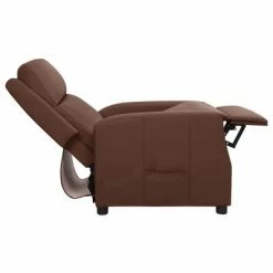 VidaXL Fauteuil inclinable Marron Similicuir 12 VidaXL Fauteuil inclinable Marron Similicuir -Fauteuils Soldes image 5 338837
