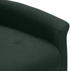 VidaXL Fauteuil inclinable Vert foncé Tissu -Fauteuils Soldes image 5 338870