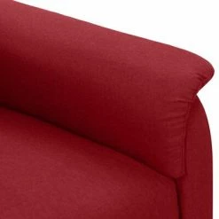 VidaXL Fauteuil inclinable Rouge bordeaux Tissu -Fauteuils Soldes image 5 338899