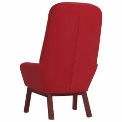 VidaXL Chaise de relaxation Rouge bordeaux Velours -Fauteuils Soldes image 5 341223