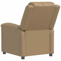 VidaXL Fauteuil inclinable Cappuccino Similicuir -Fauteuils Soldes image 5 342369