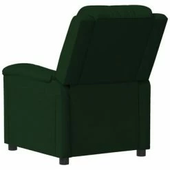 VidaXL Fauteuil inclinable Vert foncé Velours -Fauteuils Soldes image 5 342379