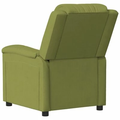 VidaXL Fauteuil inclinable Vert clair Velours 7 VidaXL Fauteuil inclinable Vert clair Velours – Image 5
