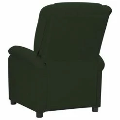 VidaXL Fauteuil inclinable Vert foncé Velours 12 VidaXL Fauteuil inclinable Vert foncé Velours -Fauteuils Soldes image 5 342401
