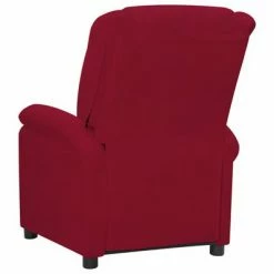 VidaXL Fauteuil inclinable Rouge bordeaux Velours 12 VidaXL Fauteuil inclinable Rouge bordeaux Velours -Fauteuils Soldes image 5 342404
