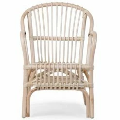 CHILDHOME Chaise en rotin avec coussin pour enfants Montana Naturel -Fauteuils Soldes image 5 431123