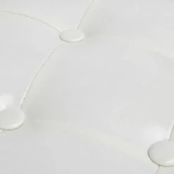 VidaXL Fauteuil avec repose-pied Blanc Similicuir -Fauteuils Soldes image 5 60711