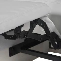 VidaXL Fauteuil inclinable à 2 places Cuir synthétique Blanc -Fauteuils Soldes image 6 241998