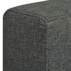 VidaXL Fauteuil Gris foncé Tissu -Fauteuils Soldes image 6 243582