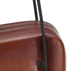 VidaXL Fauteuil Marron Cuir véritable -Fauteuils Soldes image 6 246387