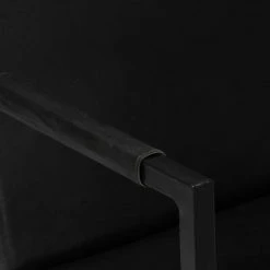 VidaXL Fauteuil Noir Cuir véritable -Fauteuils Soldes image 6 247801