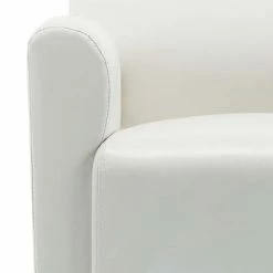 VidaXL Chaise Blanc Similicuir -Fauteuils Soldes image 6 248620