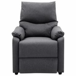 VidaXL Fauteuil TV Gris foncé Tissu 13 VidaXL Fauteuil TV Gris foncé Tissu -Fauteuils Soldes image 6 248687