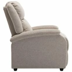 VidaXL Fauteuil inclinable TV Crème Tissu 13 VidaXL Fauteuil inclinable TV Crème Tissu -Fauteuils Soldes image 6 248693