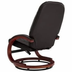 VidaXL Fauteuil inclinable avec repose-pied Marron Similicuir -Fauteuils Soldes image 6 248703