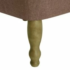 VidaXL Chaise française Marron Tissu -Fauteuils Soldes image 6 282124