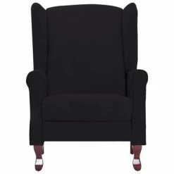 VidaXL Fauteuil inclinable Noir Tissu -Fauteuils Soldes image 6 282210