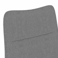 VidaXL Chaise de canapé avec repose-pied Gris clair Tissu -Fauteuils Soldes image 6 288602