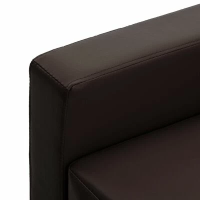 VidaXL Fauteuil Marron Similicuir 8 VidaXL Fauteuil Marron Similicuir – Image 6