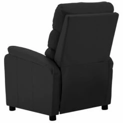 VidaXL Fauteuil inclinable Noir Similicuir -Fauteuils Soldes image 6 289682