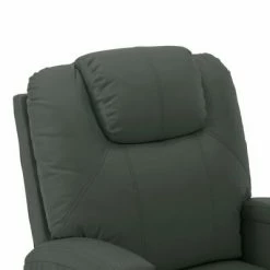 VidaXL Fauteuil inclinable Anthracite Similicuir -Fauteuils Soldes image 6 289753