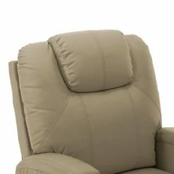 VidaXL Fauteuil inclinable Cappuccino Similicuir -Fauteuils Soldes image 6 289756