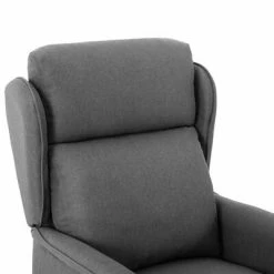 VidaXL Fauteuil inclinable Gris clair Tissu -Fauteuils Soldes image 6 289776