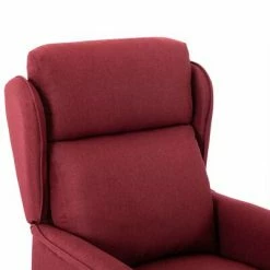 VidaXL Fauteuil inclinable Rouge bordeaux Tissu -Fauteuils Soldes image 6 289779