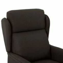 VidaXL Fauteuil inclinable Marron foncé Tissu 13 VidaXL Fauteuil inclinable Marron foncé Tissu -Fauteuils Soldes image 6 289781