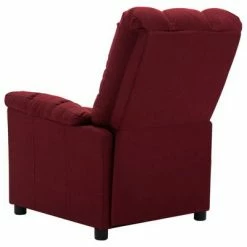 VidaXL Fauteuil inclinable Rouge bordeaux Tissu -Fauteuils Soldes image 6 289799