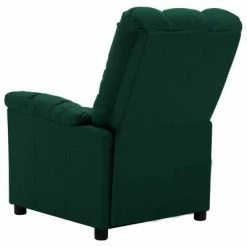 VidaXL Fauteuil inclinable Vert foncé Tissu 13 VidaXL Fauteuil inclinable Vert foncé Tissu -Fauteuils Soldes image 6 289802