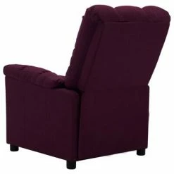 VidaXL Fauteuil inclinable Violet Tissu -Fauteuils Soldes image 6 289803
