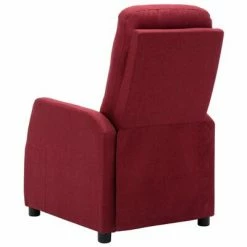 VidaXL Fauteuil inclinable Rouge bordeaux Tissu -Fauteuils Soldes image 6 289819