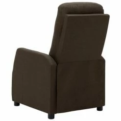 VidaXL Fauteuil inclinable Marron Tissu -Fauteuils Soldes image 6 289820