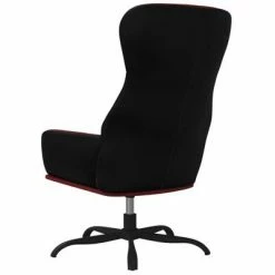 VidaXL Chaise de relaxation avec repose-pied Rouge bordeaux Tissu -Fauteuils Soldes image 6 3097471